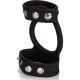 TRI-SNAP C&B CAGE - ARNÉS SEXUAL DE SILICONA NEGRO VIBRASHOP