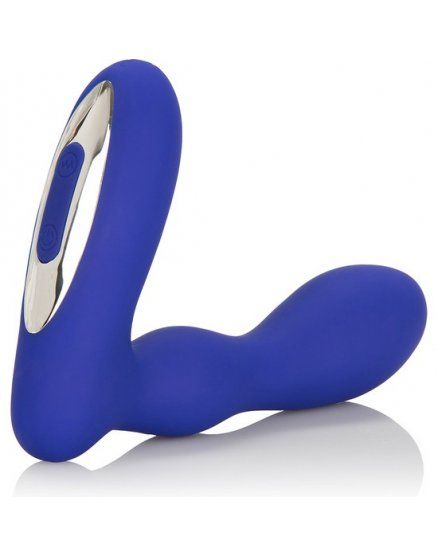 WIRELESS PLEASURE VIBRADOR ANAL USB RECARGABLE AZUL VIBRASHOP