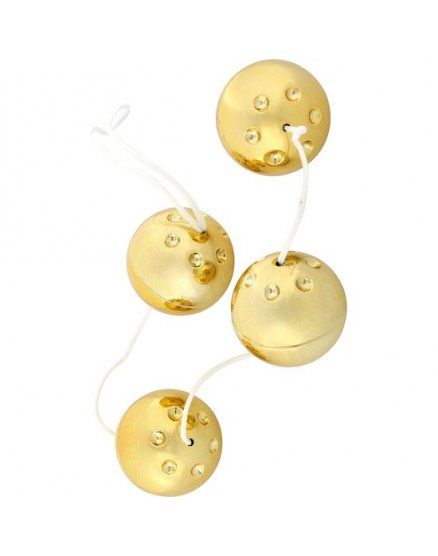 DUOBALLS GOLD 4 BOLAS ESTIMULADORAS VIBRASHOP