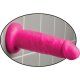 DILDO DE SILICONA 15 CM ROSA VIBRASHOP