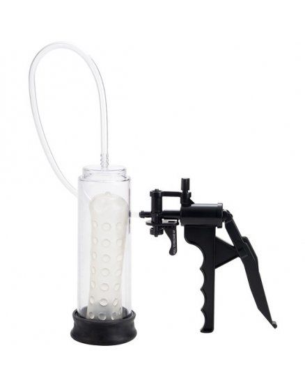 DESARROLLADOR DE PENE CALEXOTICS - PISTOL PUMP CLEAR VIBRASHOP