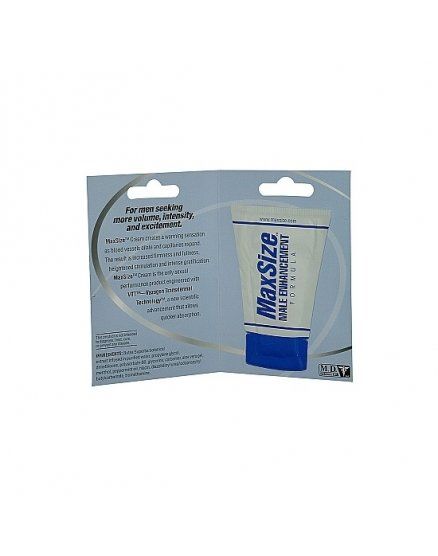 CREMAS VIGORIZANTES SWISS NAVY - MAXSIZE CREAM - SINGLE PACK - 4ML VIBRASHOP