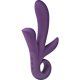 TRINITY VIBRADOR TRIPLE ESTIMULACIoN MORADO VIBRASHOP