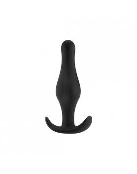 BUTT PLUG SHOTS TOYS - WITH HANDLE - SMALL - BLACK VIBRASHOP