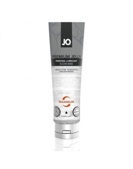 JO PREMIUM JELLY MAXIMUM LUBRICANTE SILICONA 120ML VIBRASHOP