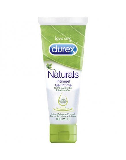 LUBRICANTE iNTIMO DUREX NATURALS PACK 12UDS x 100 ml VIBRASHOP