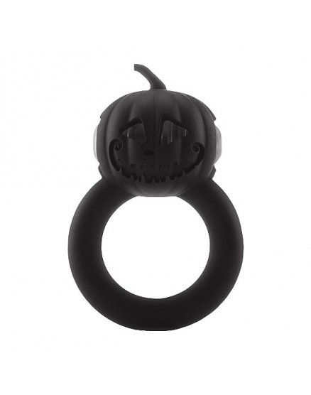 ANILLOS PARA EL PENE S-LINE – PARTY PUMPKIN COCKRING BLACK VIBRASHOP