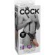 ARNÉS SEXUAL CON PENE HUECO 28 CM NATURAL VIBRASHOP