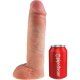 ARNÉS SEXUAL CON PENE HUECO 28 CM NATURAL VIBRASHOP