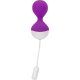 BOLAS DE SILICONA CON VIBRADOR CLARITY - MORADO VIBRASHOP