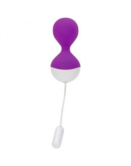 BOLAS DE SILICONA CON VIBRADOR CLARITY - MORADO VIBRASHOP