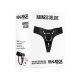 ARNÉS SEXUAL DELUXE REALROCK NEGRO VIBRASHOP