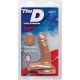 PENE REALÍSTICO 16,5 CM CARAMELO– THE D VIBRASHOP