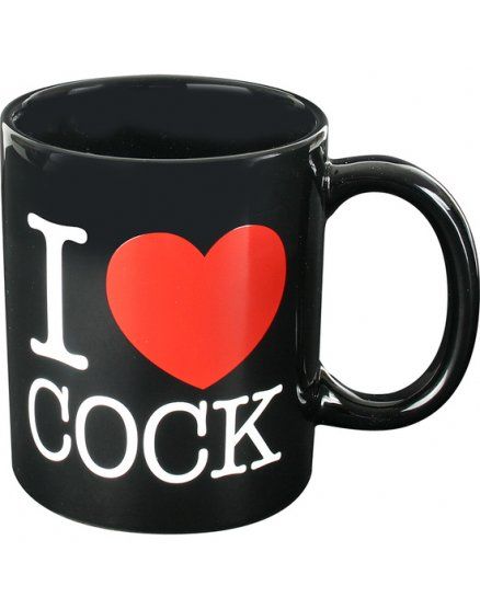 TAZA I LOVE COCK VIBRASHOP