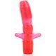 PLUG VIBRADOR ANAL FORMA T - ROSA VIBRASHOP