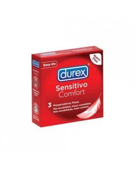 PRESERVATIVOS SENSITIVO COMFORT DUREX VIBRASHOP