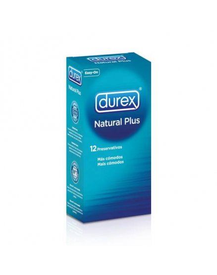 PRESERVATIVOS NATURAL PLUS DUREX VIBRASHOP