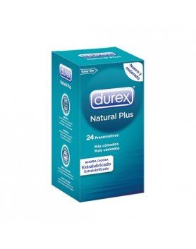 PRESERVATIVOS NATURAL PLUS DUREX VIBRASHOP