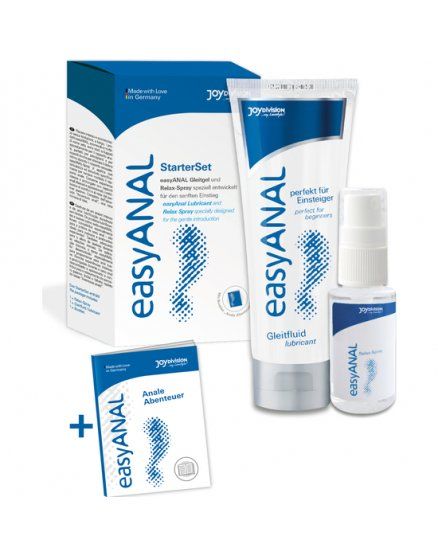 KIT LUBRICANTE ANAL EASYANAL PARA PRINCIPIANTES VIBRASHOP