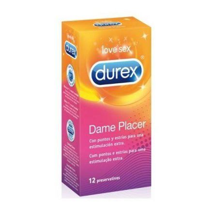 DUREX DAME PLACER 12 UDS para un trío sexual