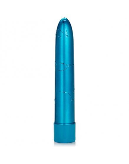 VIBRADORES CALEXOTICS - METALIC MASSAGER BLUE VIBRASHOP