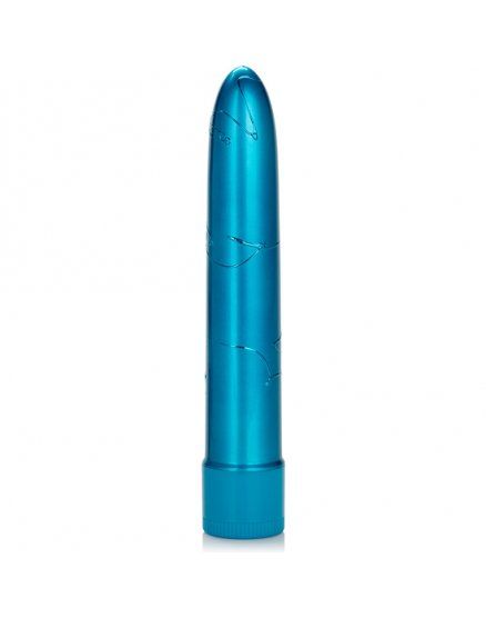 VIBRADORES CALEXOTICS - METALIC MASSAGER BLUE VIBRASHOP