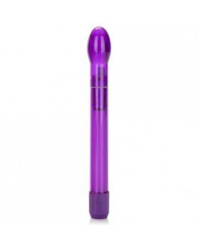 VIBRADOR FEMENINO PARA PUNTO G Y CLITORIS SLENDER TULIP MORADO VIBRASHOP