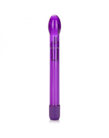 VIBRADOR FEMENINO PARA PUNTO G Y CLITORIS SLENDER TULIP MORADO VIBRASHOP