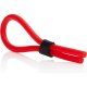 SILICONE STUD LASSO ANILLO PARA EL PENE DE SILICONA ROJO VIBRASHOP