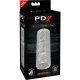 PDX ELITE EZ GRIP MASTURBADOR TRANSPARENTE VIBRASHOP