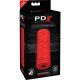 PDX ELITE EZ GRIP MASTURBADOR PARA HOMBRES ROJO VIBRASHOP