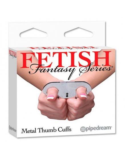 Esposas pulgares de metal