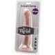 JUGUETES PARA CHICAS - PENE CON VIBRADOR 20,5CM NATURAL VIBRASHOP