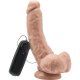 PENE REALÍSTICO CON VIBRADOR 20,5CM NATURAL VIBRASHOP