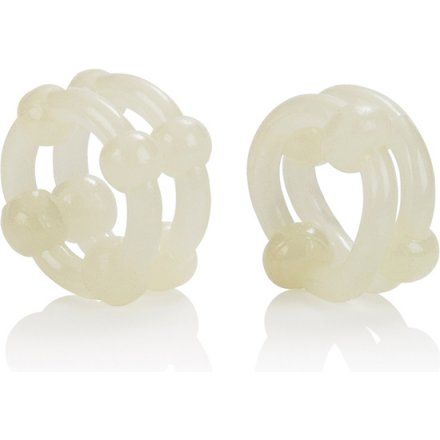 ANILLOS PARA EL PENE CALEXOTICS - ISLAND RINGS ODUBLE STACKER GLOW