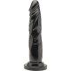 JUGUETES PARA CHICAS - PENE REALÍSTICO 18 CM NEGRO VIBRASHOP