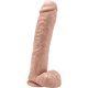 PENE REALÍSTICO CON TESTÍCULOS 28CM NATURAL VIBRASHOP