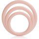 KIT ANILLOS PARA EL PENE DE SILICONA MARFIL 3 PIEZAS VIBRASHOP