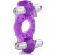 WIRELESS ROCKIN RABBIT - ANILLO CON VIBRADOR DOBLE MORADO