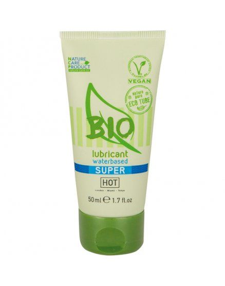 HOT BIO SÚPER LUBRICANTE CON BASE DE AGUA 50 ML VIBRASHOP