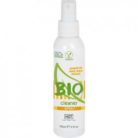 HOT BIO SPRAY LIMPIADOR DE JUGUETES SEMILLAS DE UVA DE 150ML VIBRASHOP