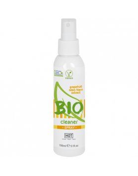 HOT BIO SPRAY LIMPIADOR DE JUGUETES SEMILLAS DE UVA DE 150ML VIBRASHOP