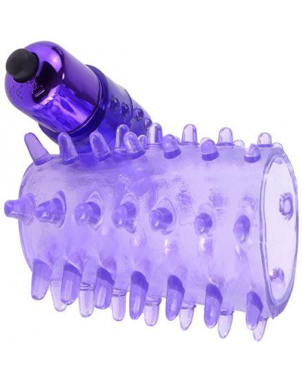 FUNDA PARA EL PENE VIBRADORA LILA FANTASY C RINGZ VIBRASHOP
