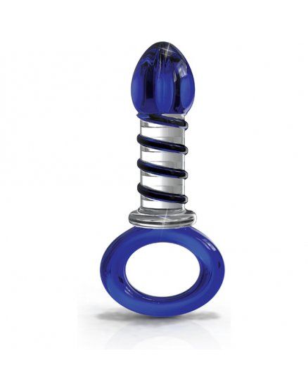 PLUG ANAL No.81 CRISTAL AZUL DE ICICLES  VIBRASHOP