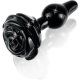 PLUG ANAL No.77 CRISTAL NEGRO DE ICICLES  VIBRASHOP