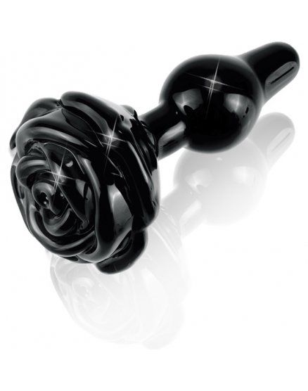 PLUG ANAL No.77 CRISTAL NEGRO DE ICICLES  VIBRASHOP