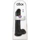 PENE REALÍSTICO 33 CM NEGRO KING COCK VIBRASHOP