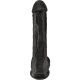 PENE REALÍSTICO 33 CM NEGRO KING COCK VIBRASHOP