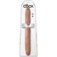 PENE REALÍSTICO DOBLE PENETRACIÓN 40 CM KING COCK VIBRASHOP
