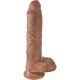 PENE REALÍSTICO CON TESTÍCULOS 25 CM KING COCK VIBRASHOP